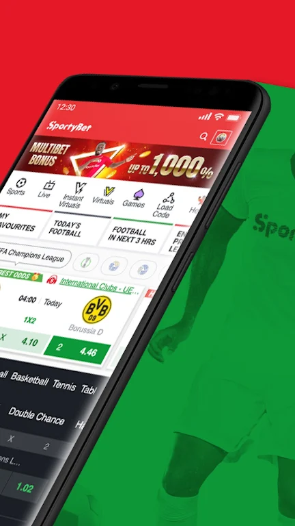 SportyBet - download link for Android.
